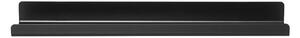 Raft din metal pentru baie Blomus, lungime 51 cm, negru