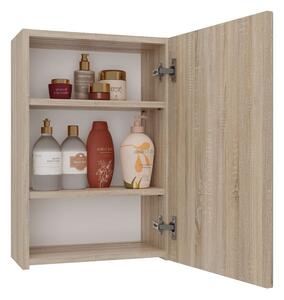 Odell Pola 1DL dulap superior baie, 40x60x22 cm, sonoma
