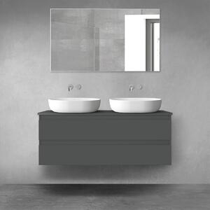 Oltens Vernal dulap 120x45.6x47 cm sub chiuveta pe perete grafit 60019400