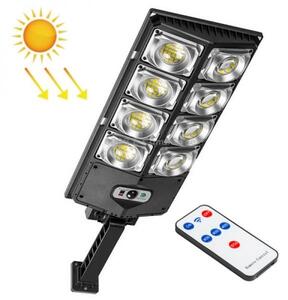 Lampa solara cu senzor de miscare si telecomanda