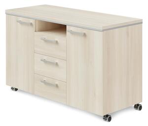 Container mobil TopOffice Premium 120 x 50,4 cm, salcam deschis