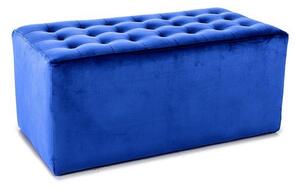 Taburet Lori 2 Velvet, albastru