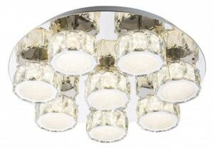 Plafoniera moderna cristal led SMD 64W AMUR 49350D5 Globo