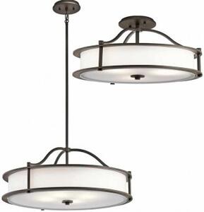 Plafoniera/Pendul modern 4 becuri E27 KL/EMORY/P/M OZ