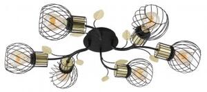 Plafoniera vintage 6 becuri E27 Lally 54113-6D Globo