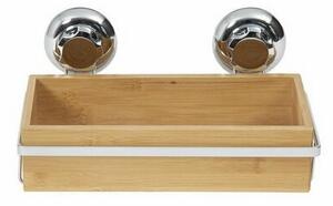 Etajeră de baie Compactor Bestlock, din bambus,SPA Bamboo, 27,6 x 14,8 x 12,7 cm