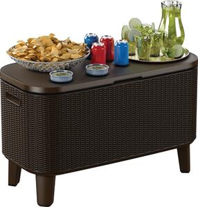 Masă de grădină cu frapieră 83.5x40.5 cm Bevy – Keter