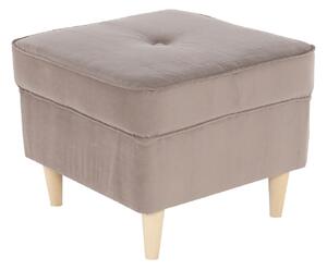 KONDELA Taburet modern, bej-gri/fag, RUFINO 3 NEW