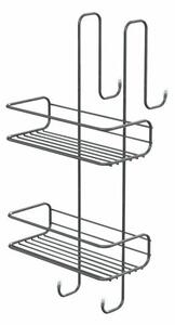 Raft suspendabil de duș cromat GEDY 2485 Chrom, 24 x 49 x 22 cm, argintiu