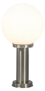 Lampă de stradă modernă din oțel inoxidabil 50 cm - Sfera