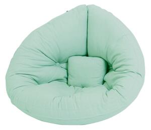 Fotoliu pentru copii verde de relaxare Mini Nido - Karup Design