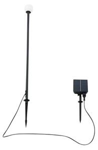 Freydis Lampă cu celule solare w/Vârf de pământ Negru - Lindby