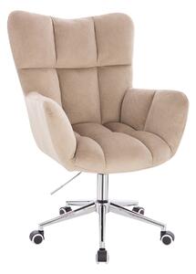 HR650K Scaun Latte Catifea