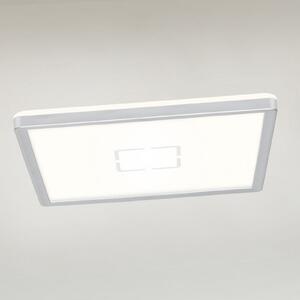 Plafonieră LED Free, 29 x 29 cm, argintiu