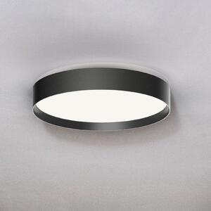 LOOM DESIGN Plafonieră LED Lucia, negru, Ø 35 cm aluminiu