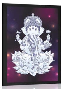 Poster Ganesha budhistic