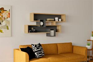 Raft de Perete Karen Sapphire-Antracit