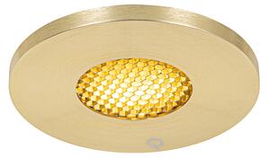 Spot modern pentru baie îngropat auriu IP54 - Shed Honey