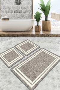 Set covorase baie 2 piese, Classic Style, UnicUtil, Multicolor
