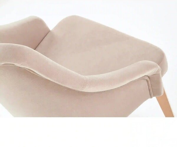 Scaun living Toledo 2, bej, 57X56X86 CM
