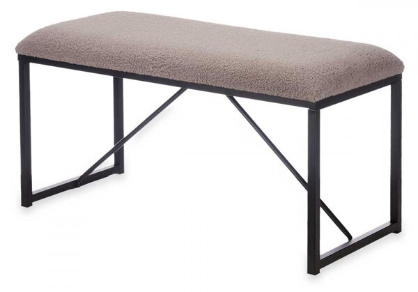 Banc plus maro deschis cu constructie neagra SHEEPISH