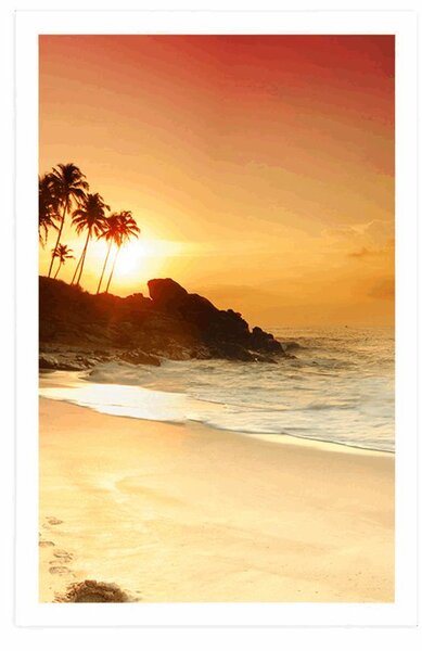 Poster apus de soare în Sri Lanka