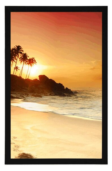 Poster apus de soare în Sri Lanka