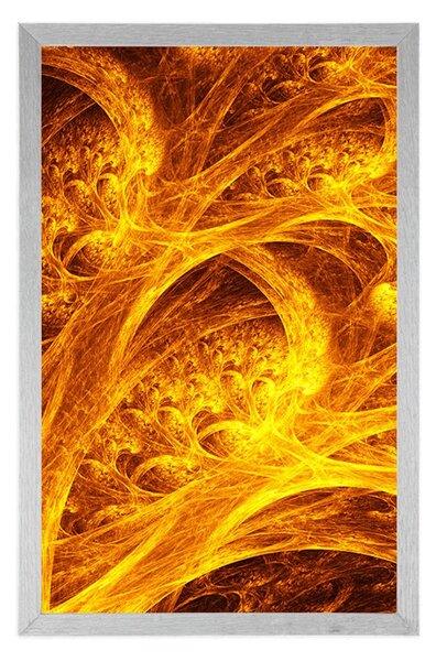 Poster pădure abstractă