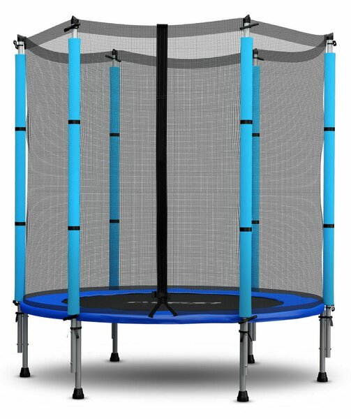 Trambulina copii cu plasa de protectie exterioara, diametru 140 cm