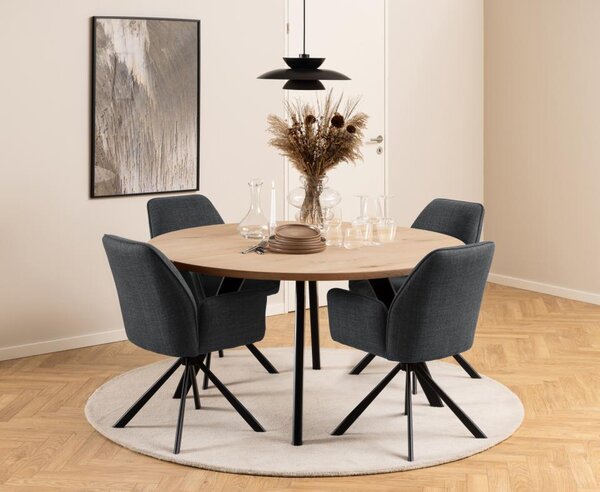 Scaun de dining pivotant Glenda